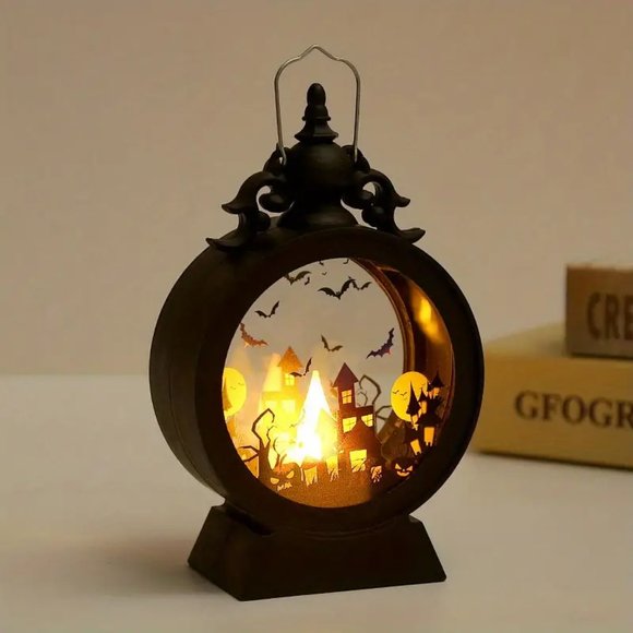 curated by cygnetdesigns1 Other - Add a Spooky Glow to Your Home Decor with Mini LED Lantern Witches